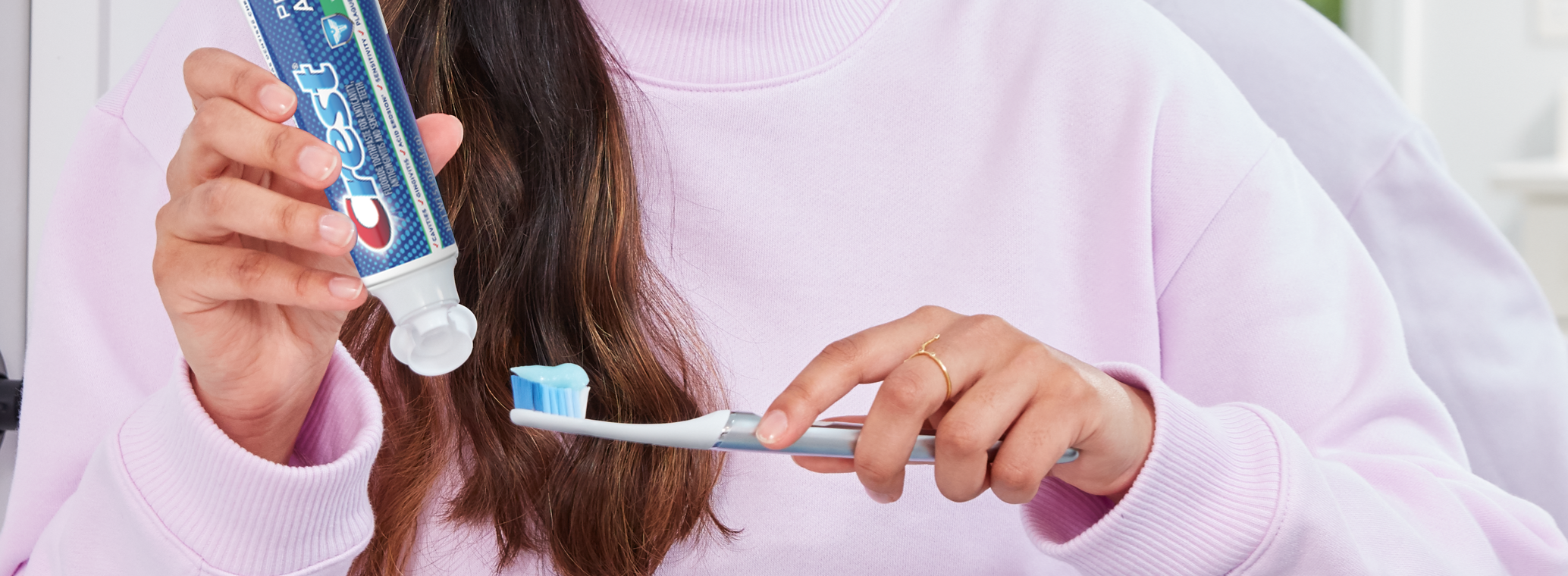 Baking soda for brushing teeth